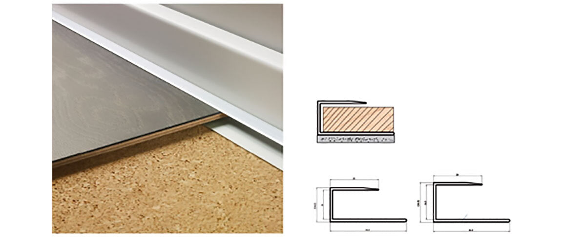 RFA Luxury C-shape End Profiles (Size: 2.7M)