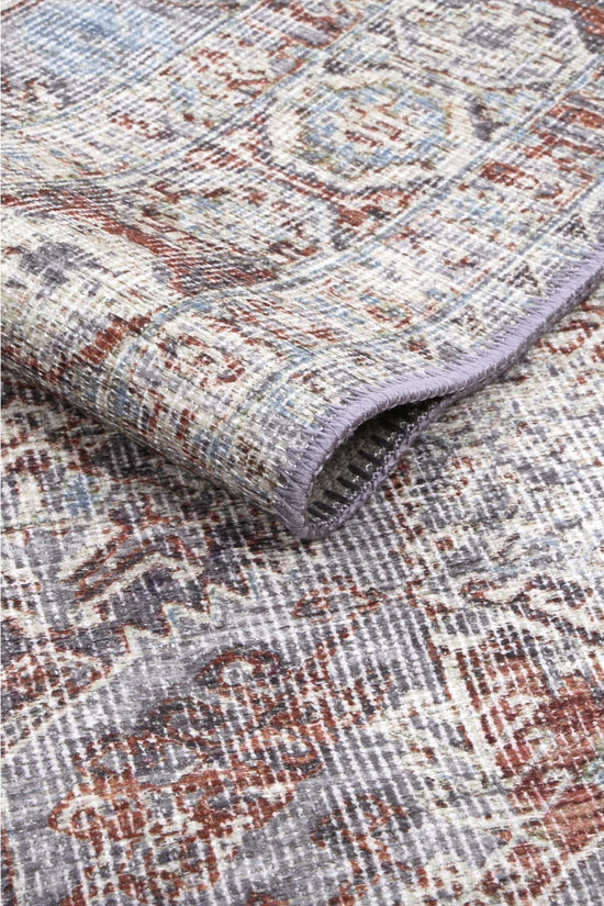 Le Grand Louvre Blue Washable Rug - VITAL 0005-00
