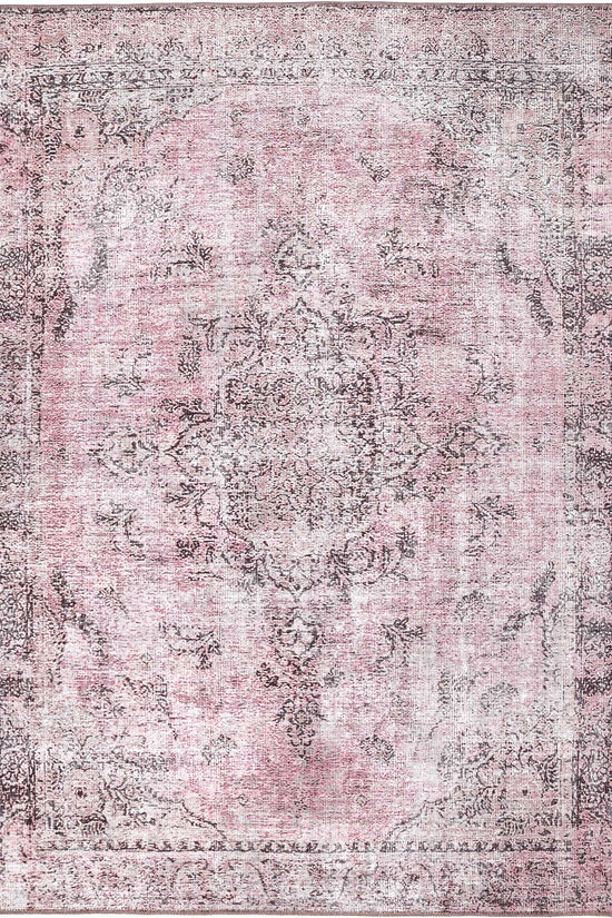 Germain Rose Washable Rug - VITAL 1067-00