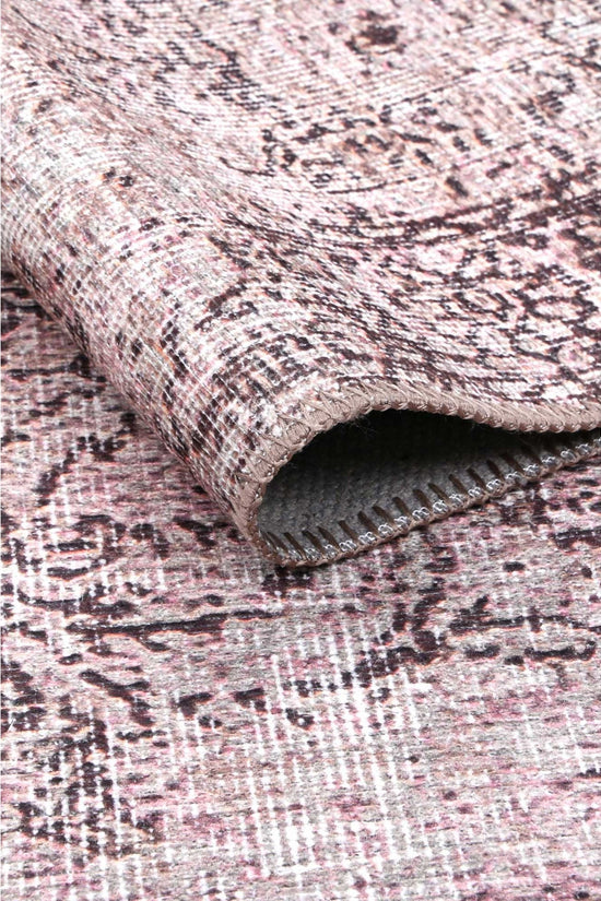 Germain Rose Washable Rug - VITAL 1067-00