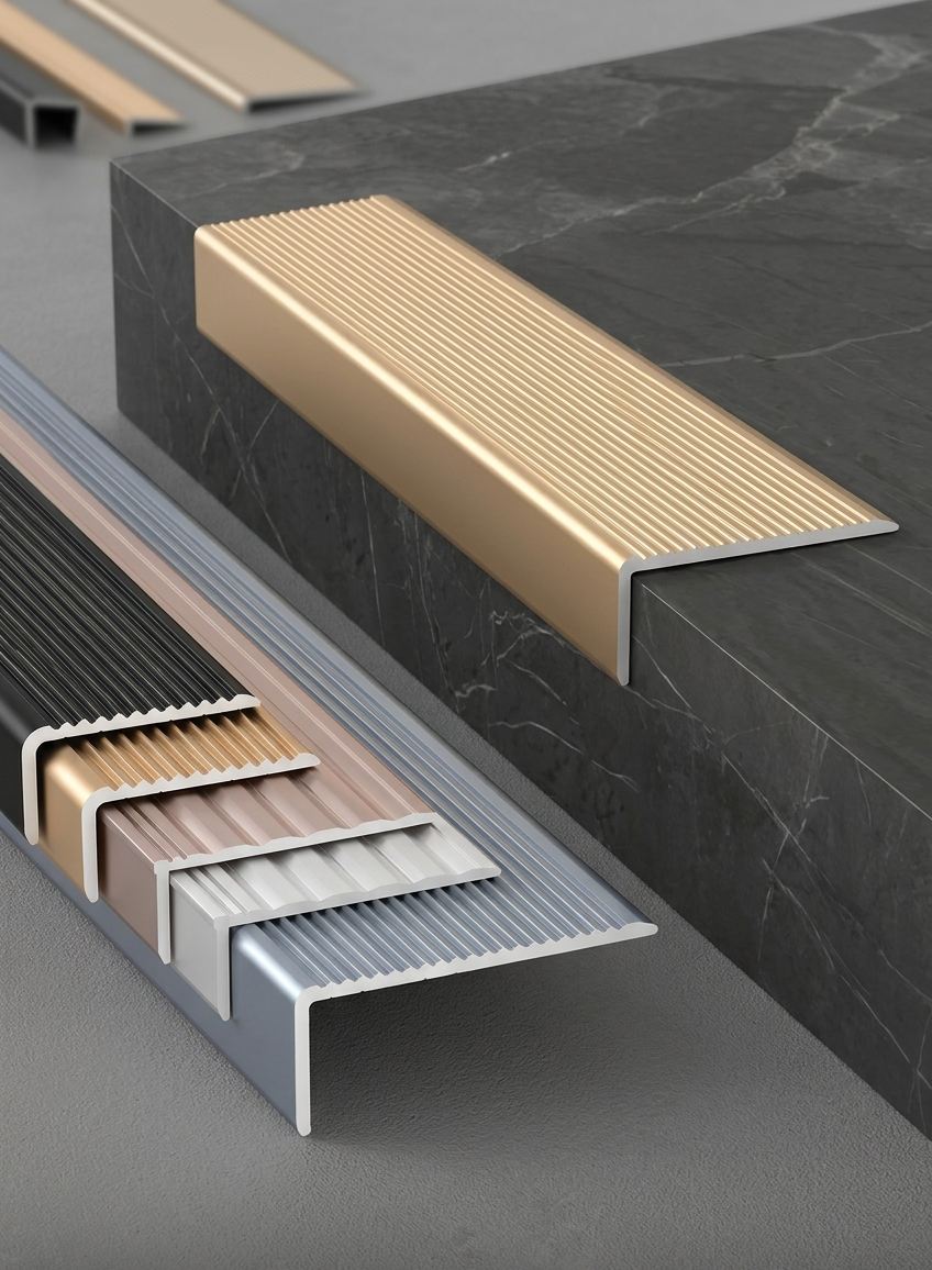 STANDARD STAIR NOSING - ALUMINIUM