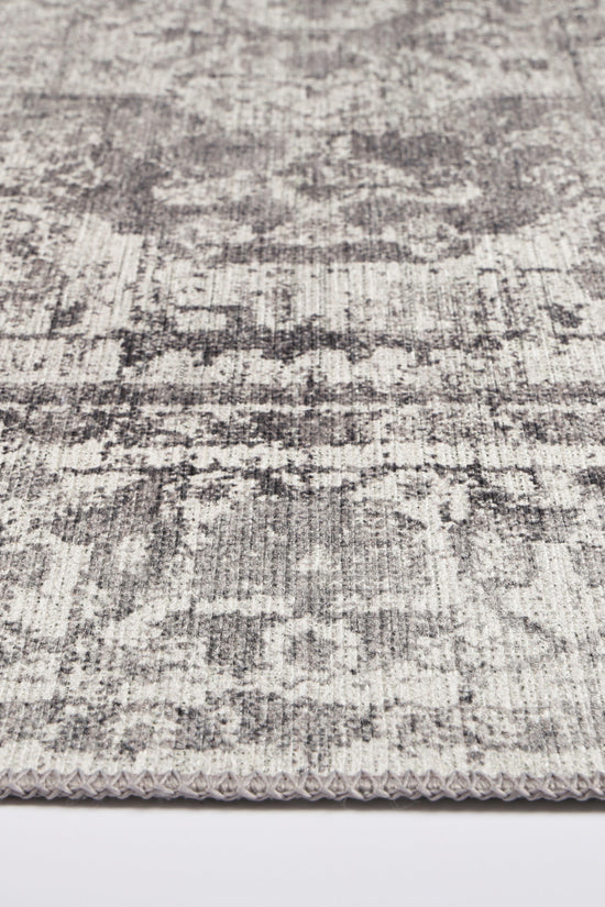 Distressed Vintage Chilaz Grey Rug - VITAL 2085-04