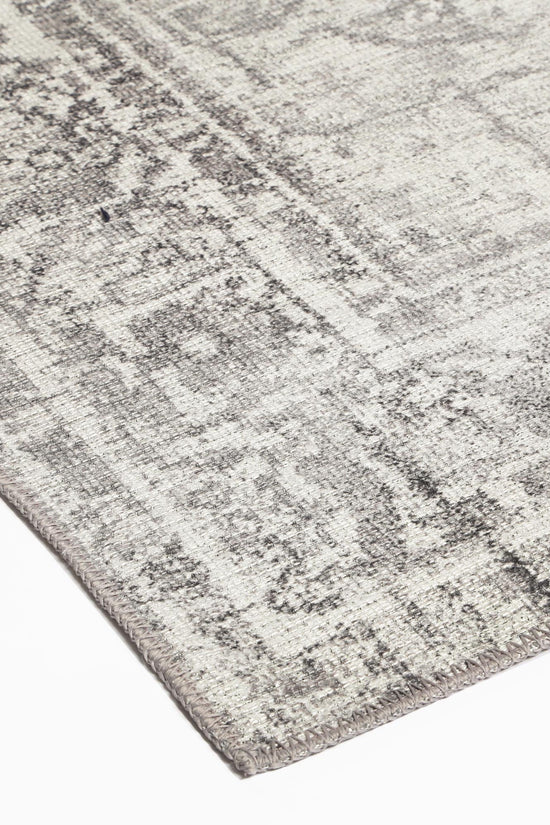 Distressed Vintage Chilaz Grey Runner Rug - VITAL 2085-04