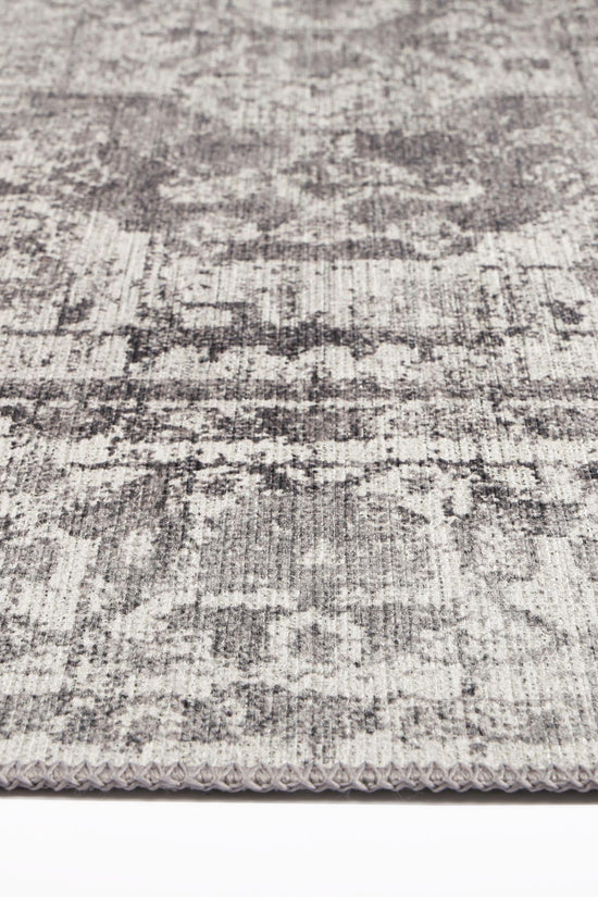 Distressed Vintage Chilaz Grey Runner Rug - VITAL 2085-04