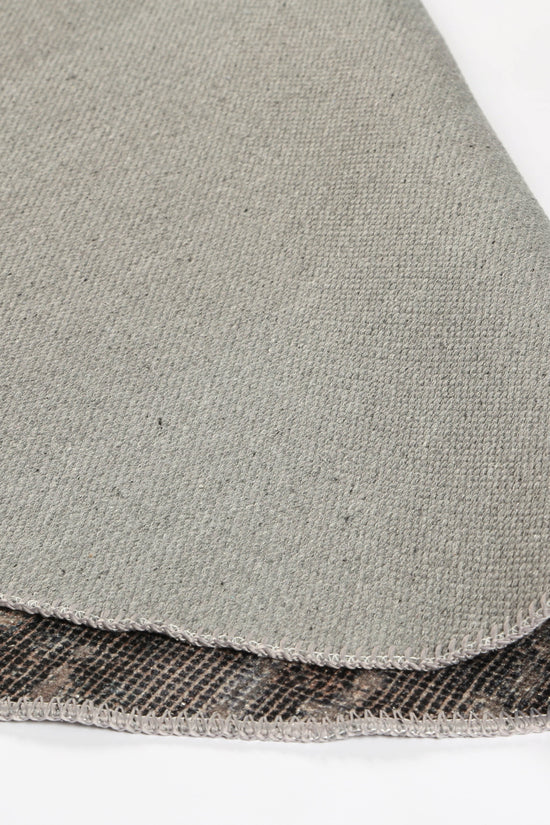 Abstract Twilight Ash Round Rug - VITAL 2286-02