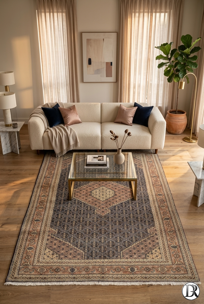 Vintage Handmade Oriental Rug-1  (Size:200*300cm)