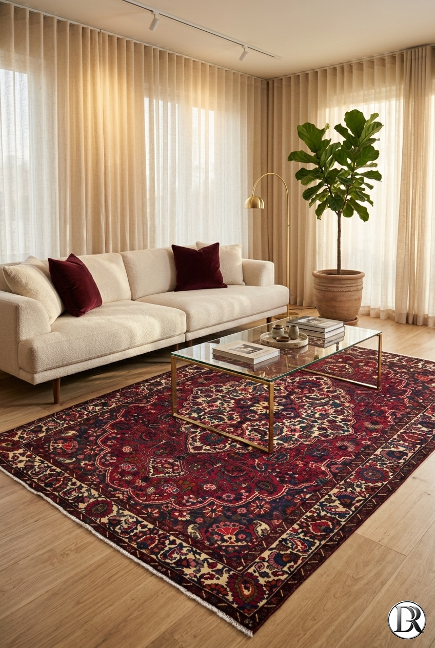 Vintage Handmade Oriental Rug-2  (Size:200*300cm)