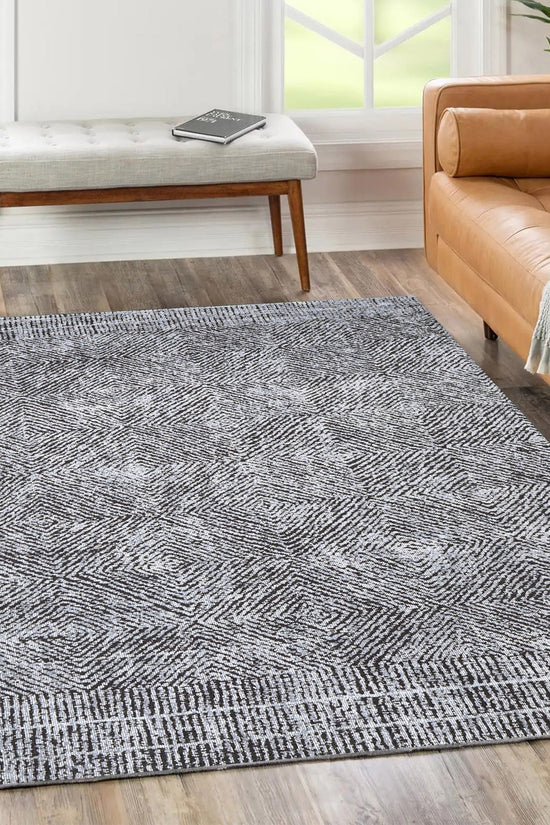 Contemporary Lauro Grey Rug - VITAL 3081-00