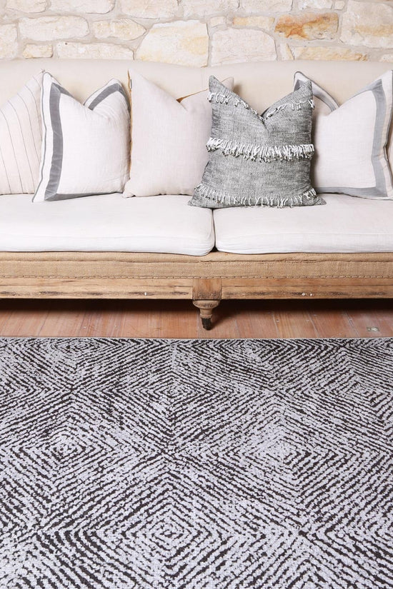 Contemporary Lauro Grey Rug - VITAL 3081-00
