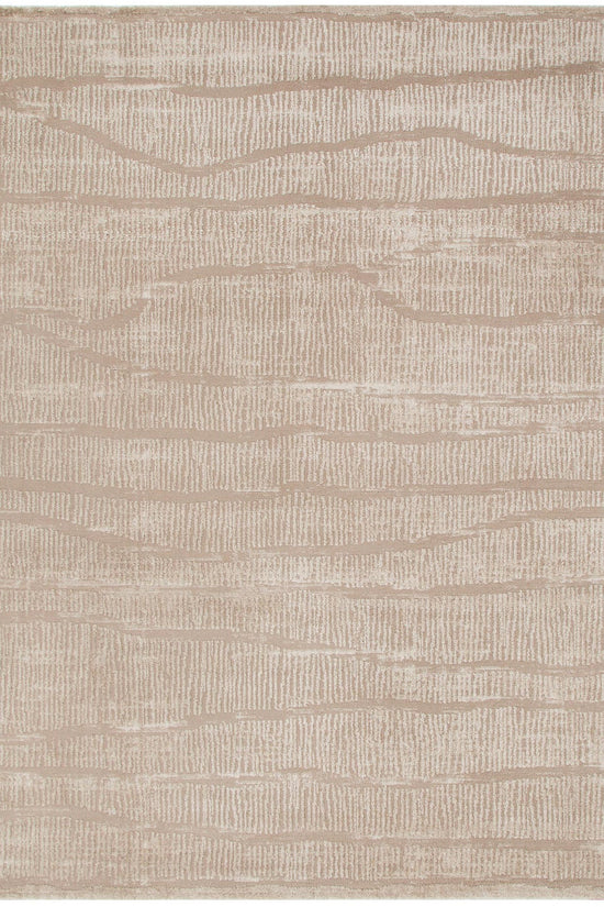 Sierra Abstract Beige Lines Rug