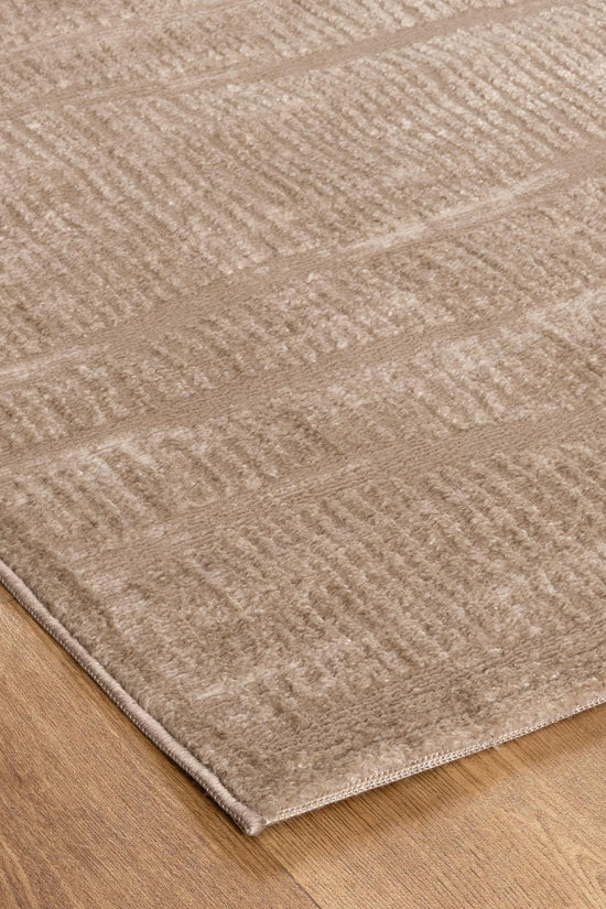 Sierra Abstract Beige Lines Rug