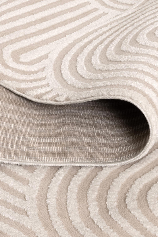 Sierra Arches Beige Ivory Rug