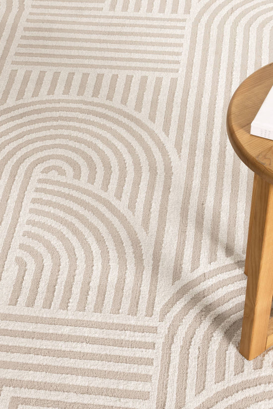Sierra Arches Beige Ivory Rug