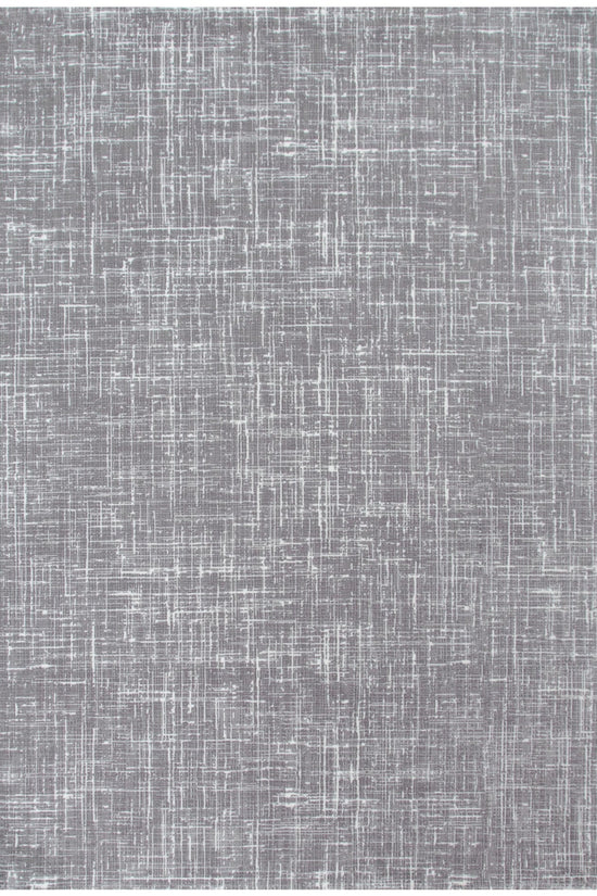 Atina Distressed Geo Lines Grey Rug - AT02