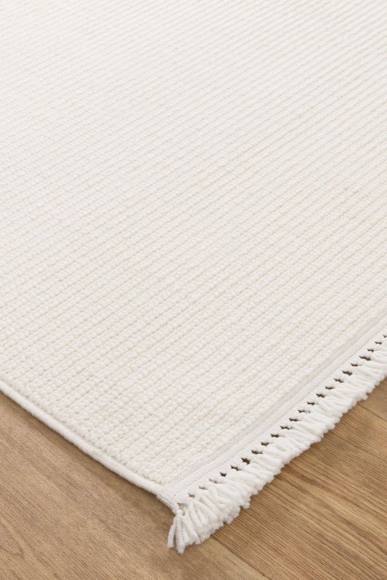 Berno Ivory Loop Rug - B001