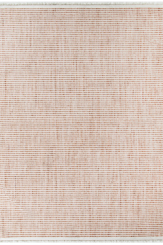 Berno Pink Ivory Loop Stripes Rug - B002
