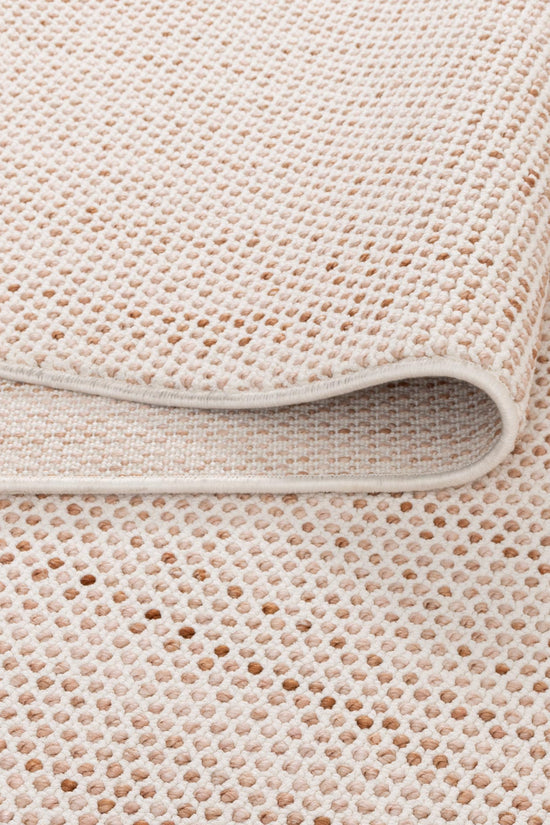 Berno Ivory Pink Loop Rug - B003