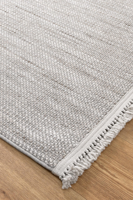Berno Silver Loop Rug - B004