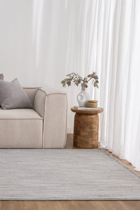 Berno Silver Loop Rug - B004