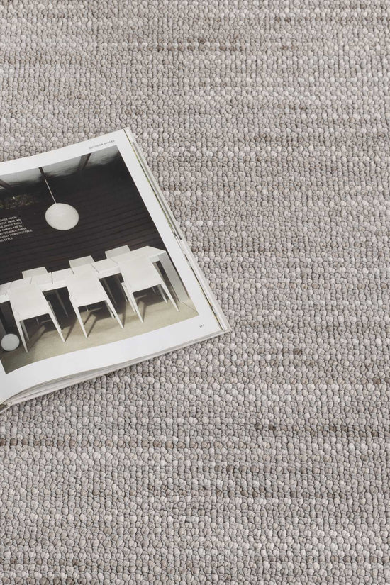 Berno Silver Loop Rug - B004