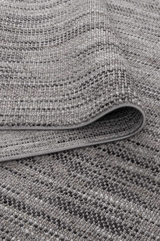 Berno Charcoal Loop Rug - B005