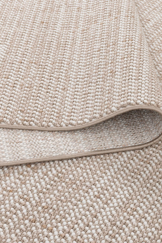 Berno Ivory Beige Loop Rug - B008