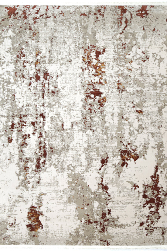 Bohemian Paradise One Modern Beige Terracotta Rug - 01BTER