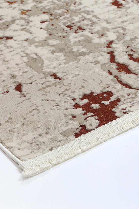 Bohemian Paradise One Modern Beige Terracotta Rug - 01BTER