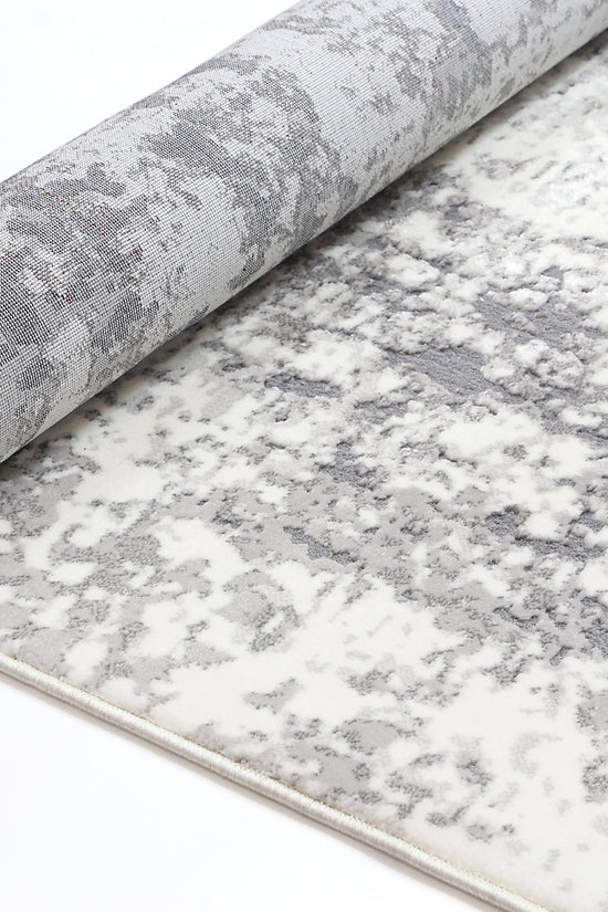 Bohemian Paradise One Modern Grey Rug - 01GREY