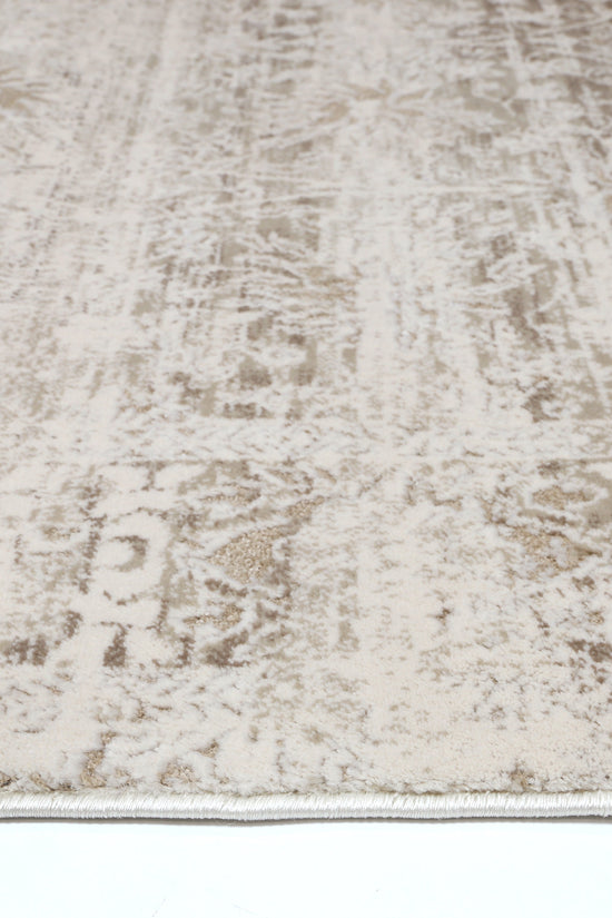 Bohemian Paradise Solid Beige Modern Rug - 02BEIG