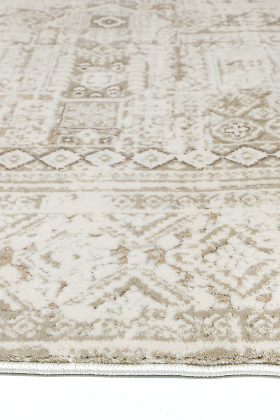Bohemian Paradise Panel Beige Rug - 03BEIG