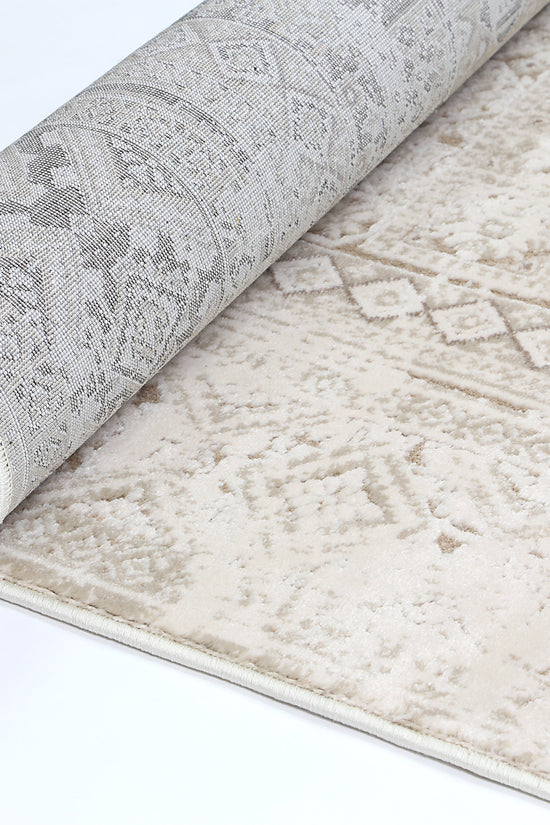 Bohemian Paradise Panel Beige Rug - 03BEIG