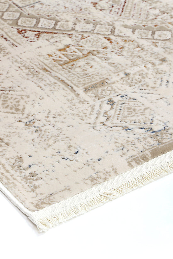 Bohemian Paradise Panel Beige Multi Rug - 03BMUL