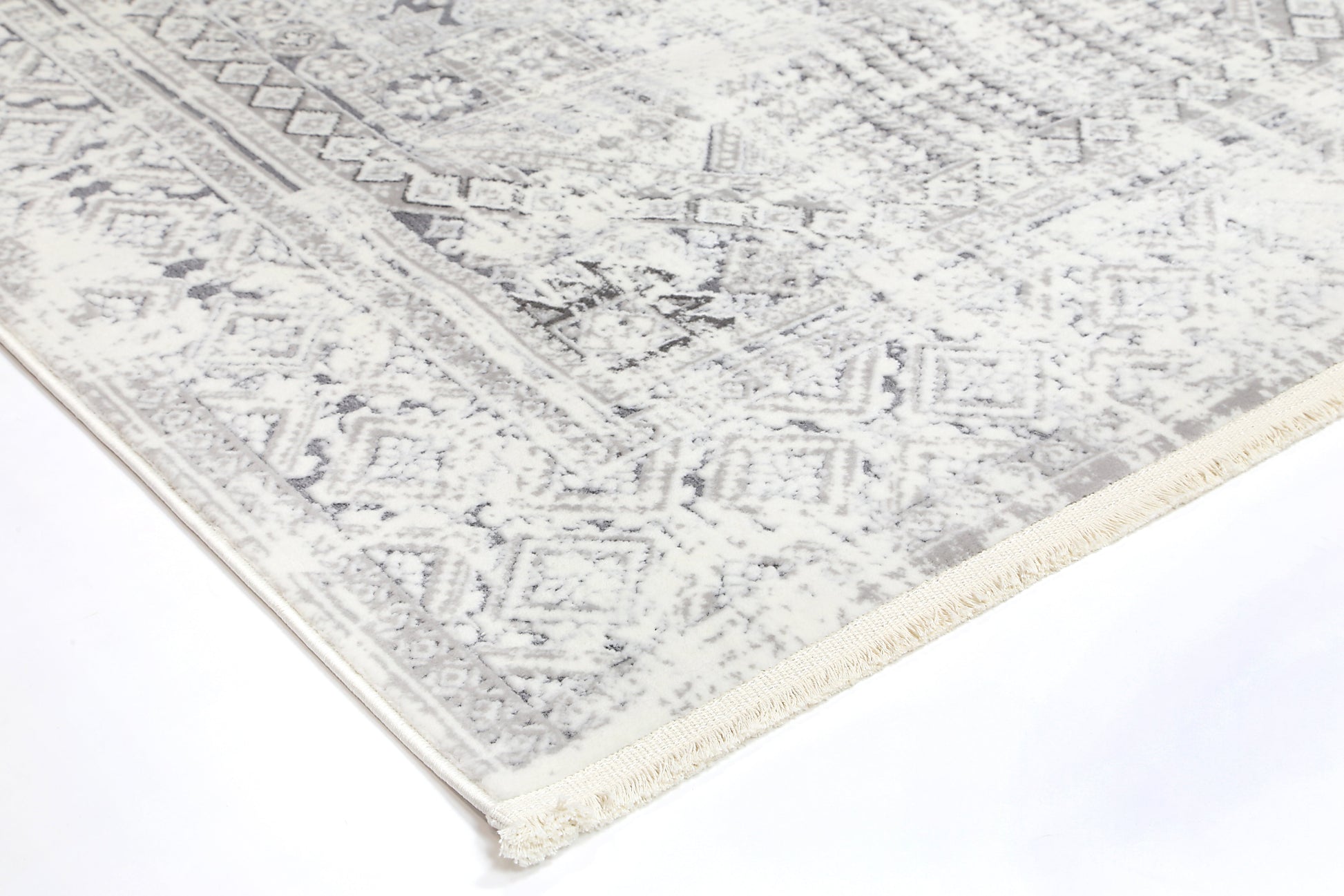 Bohemian Paradise Panel Grey Rug - 03GREY