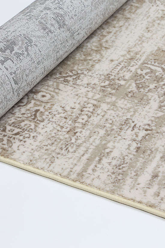 Bohemian Paradise Medalion Beige Rug - 06BEIG