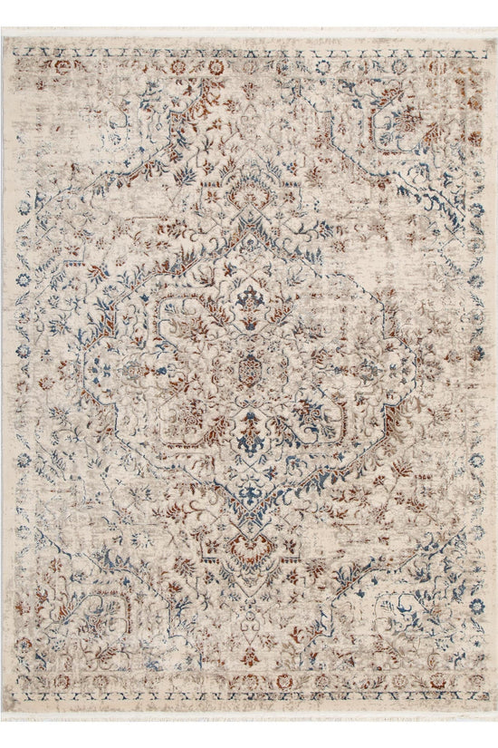 Bohemian Paradise Vintage Beige Multi Rug - 07BMUL