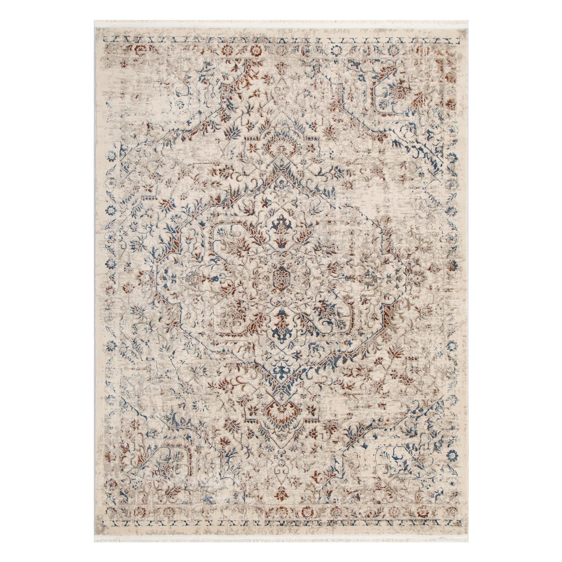 Bohemian Paradise Vintage Beige Multi Rug - 07BMUL