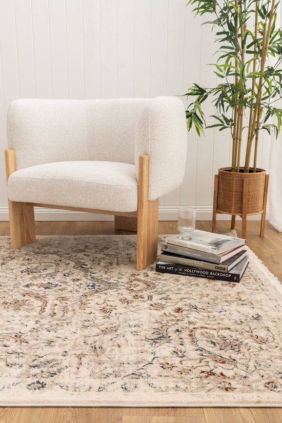 Bohemian Paradise Vintage Beige Multi Rug - 07BMUL
