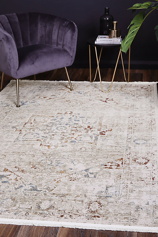 Bohemian Paradise Classic Vintage Beige Multi Rug - 09BMUL