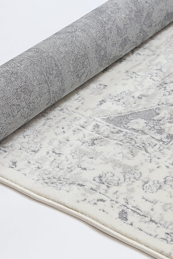 Bohemian Paradise Classic Vintage Grey Rug - 09GREY
