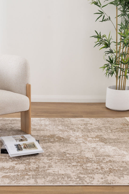 Bohemian Paradise One Modern Beige Rug - 01BEIG