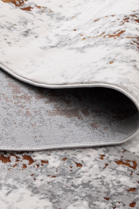 Bohemian Paradise One Modern Grey Terracotta Rug - 01GTER