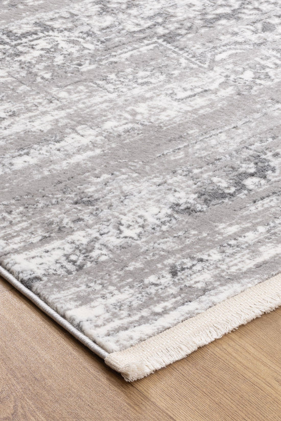 Bohemian Paradise Medalion Grey Rug - 06GREY