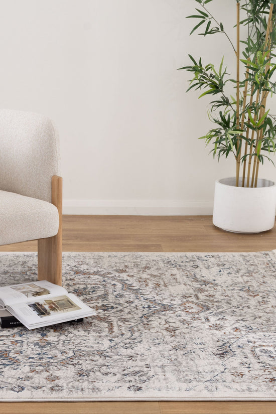 Bohemian Paradise Vintage Grey Multi Rug -  07GMUL