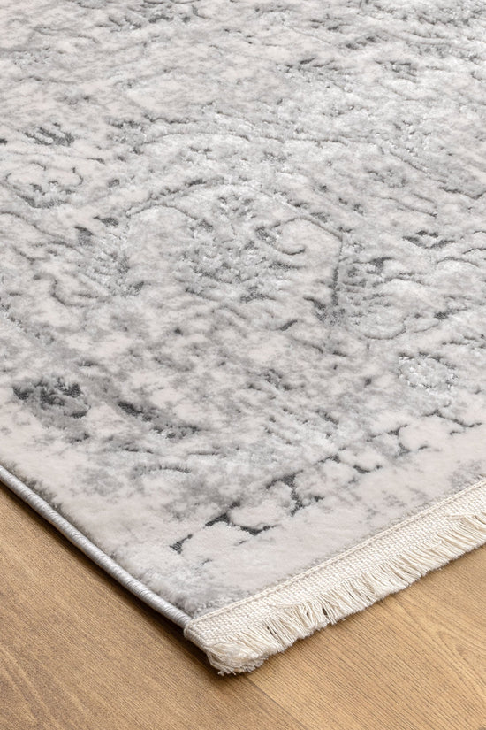 Bohemian Paradise Vintage Grey Rug - 07GREY