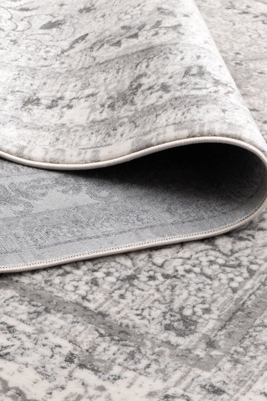 Bohemian Paradise Vintage Medalion Grey Rug - 08GREY