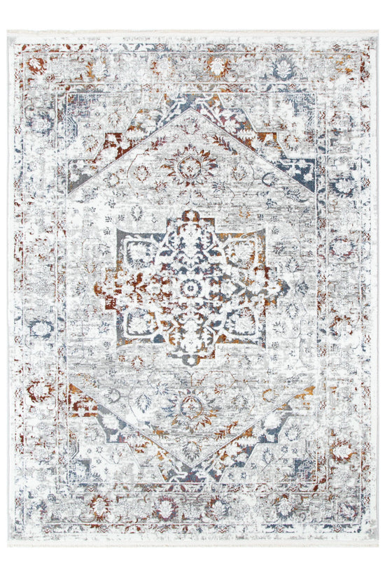 Bohemian Paradise Classic Vintage Grey Multi Rug - 09GMUL