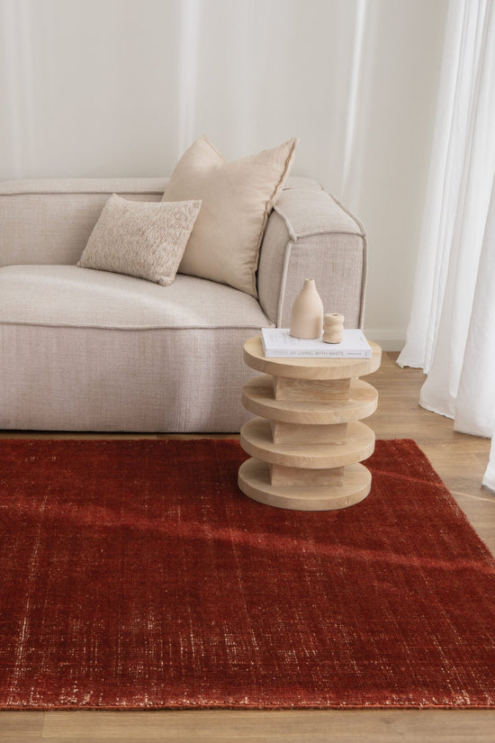 Harbour Burnt Terracotta Indoor Outdoor Rug
