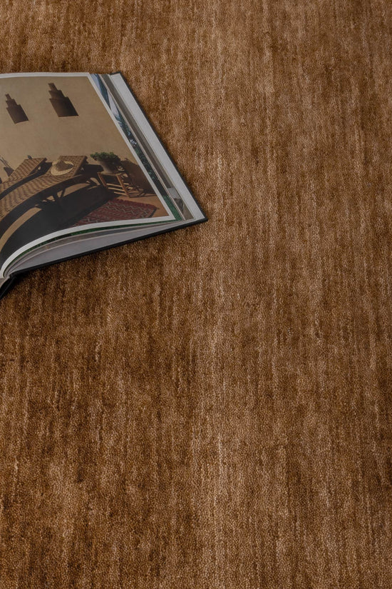 Charleston Hand-Knotted Wool Rug Butterscotch