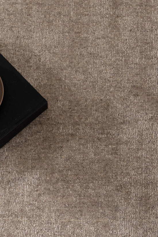 Sedona Camel Border Wool Rug